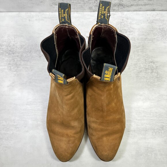 RM Williams Suede Leather Chelsea Boots - Women's Size 9 - Picture 7 of 12
